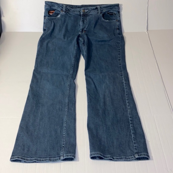Harley-Davidson Denim - Harley-Davidson Women’s Size 16 Bootcut Denim Blue Jeans